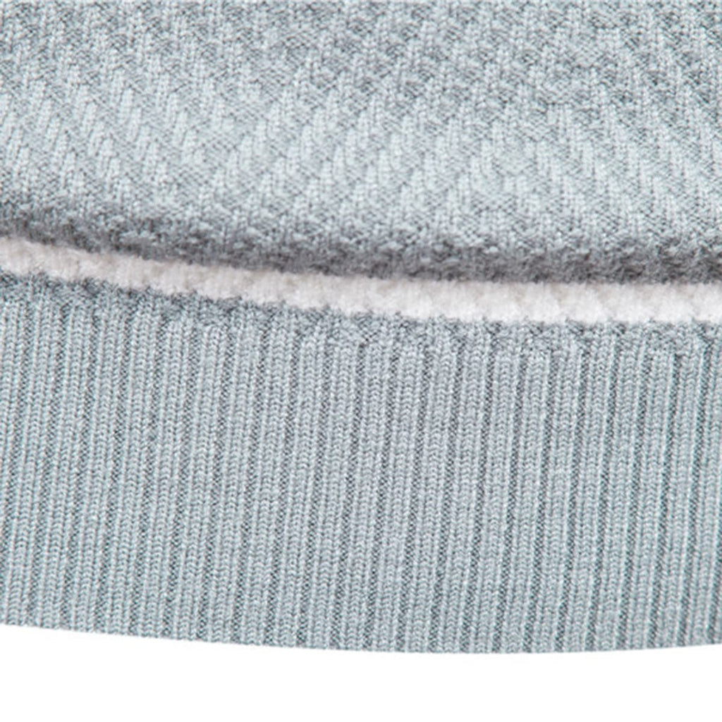 Men's Crew Neck Pullover Striped Sweater